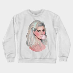 Marina Diamandis Electra Heart watercolor Crewneck Sweatshirt